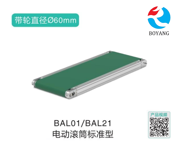 電動滾筒標(biāo)準(zhǔn)型BAL01/BAL21皮帶式輸送機(jī)